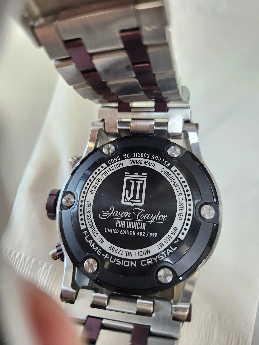 Men Invicta Jason Taylor Watch